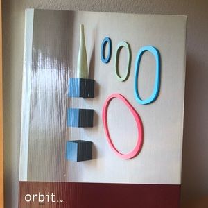 Orbit 4 pc Whimsical Wall Plaques Wall Art